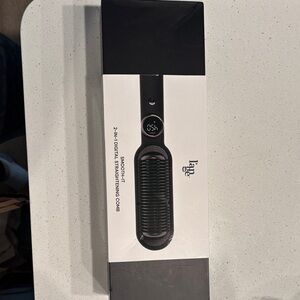 L'ange Black Hair Straightening Comb